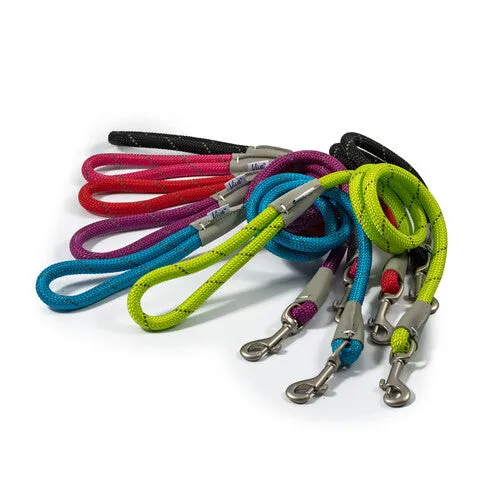 Ancol Viva Rope Lead Reflective Red 1.07mx10mm