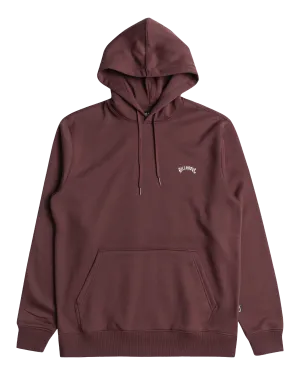 Arch Hoodie in Port