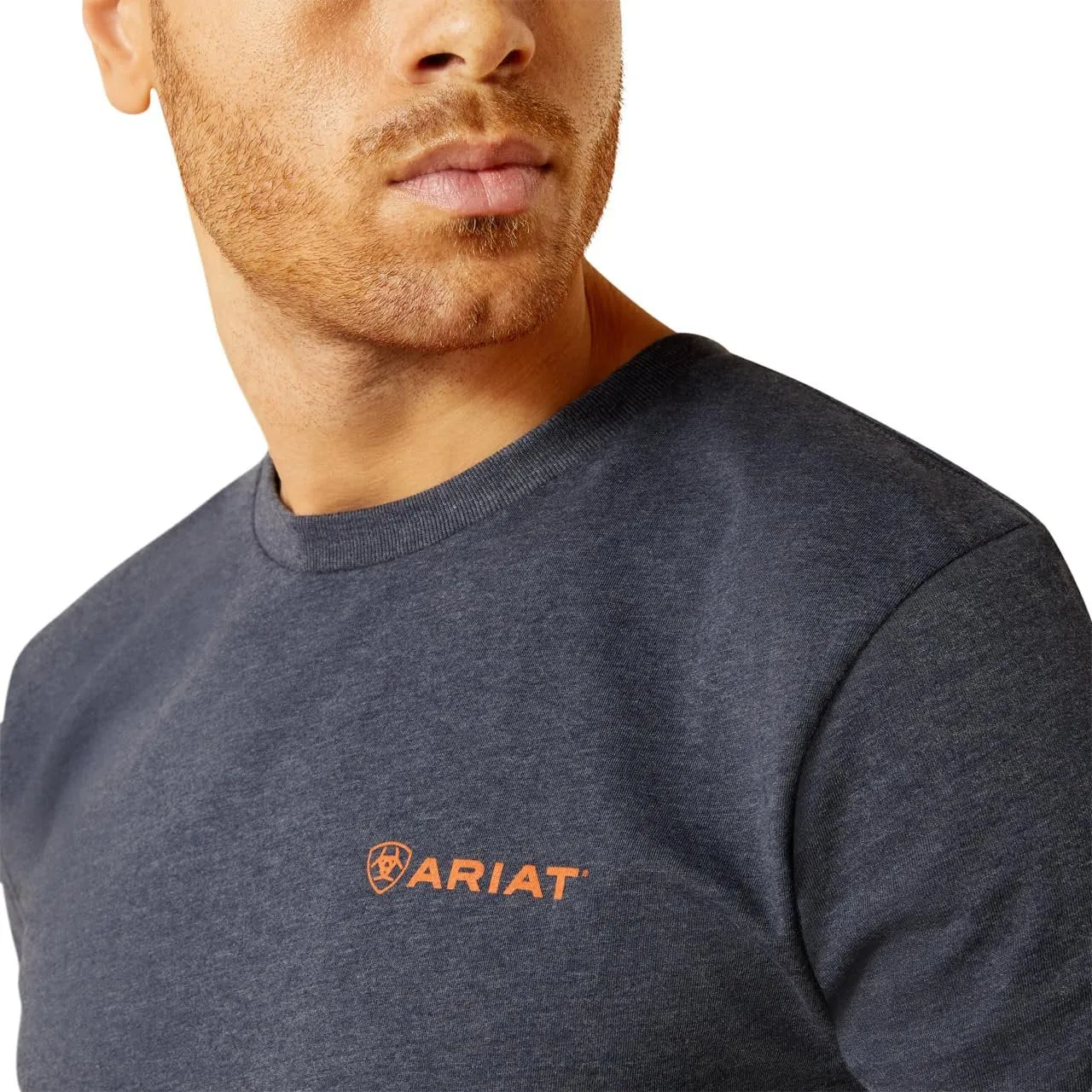 Ariat Men's Eagle Rock T-Shirt, Navy Heather