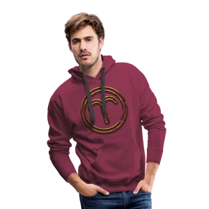 Aries 3D Gold Medallion Men’s Premium Hoodie