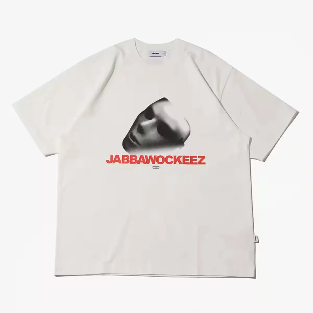 ATMOS X JABBAWOCKEEZ  MASK BACK PRINT T-SHIRTS