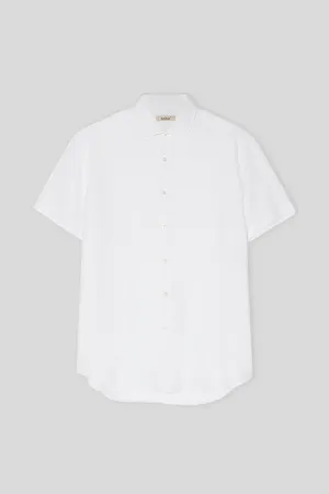 basic linen shirt white mc