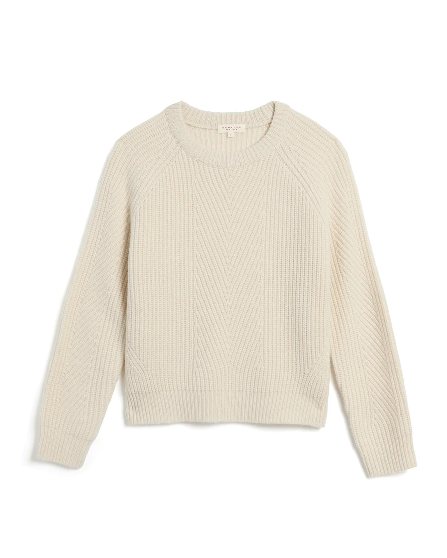 Chelsea Wool Sweater in Off White