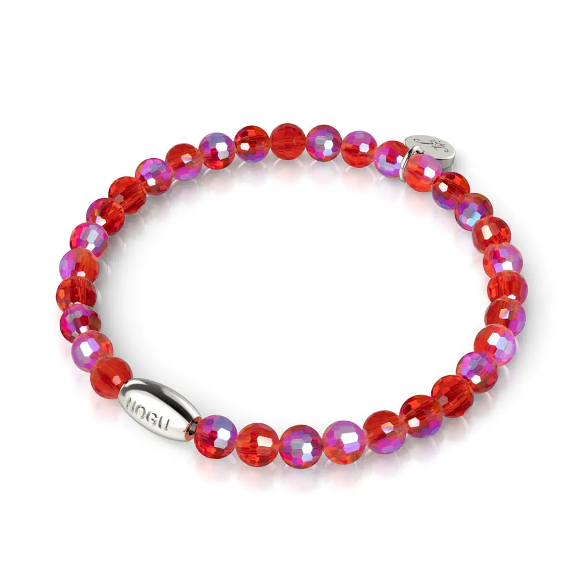 Cherry Bomb | Faceted Prisma Bracelet