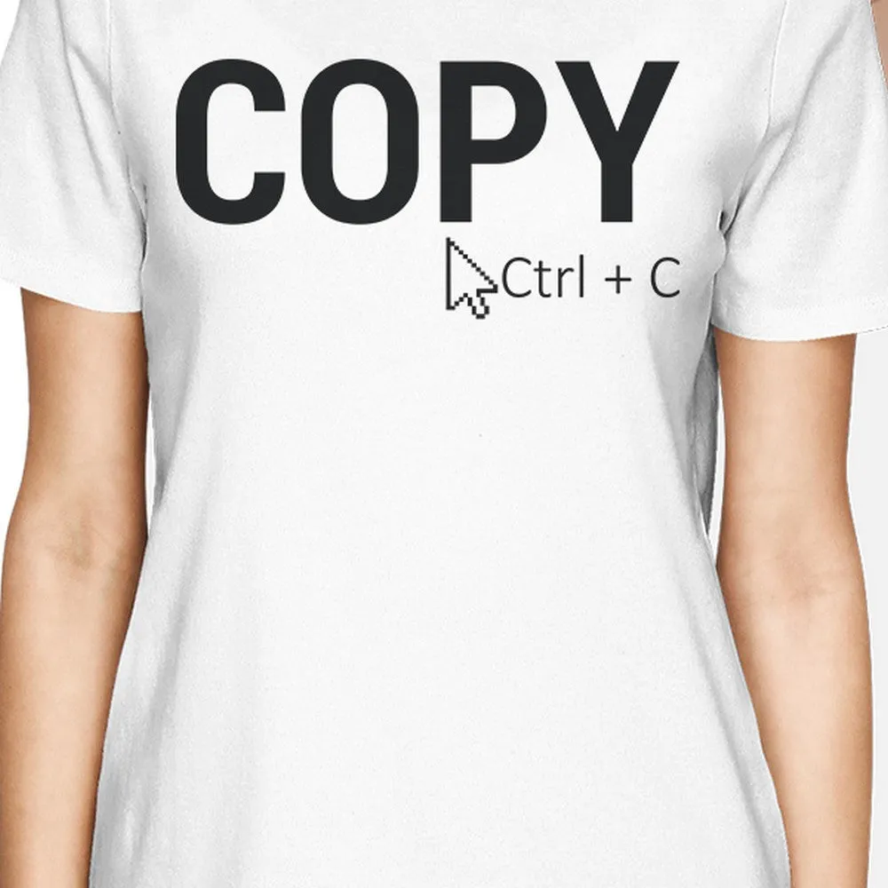 Copy And Paste Mom and Baby Matching Gift T-Shirts For Wife Funny