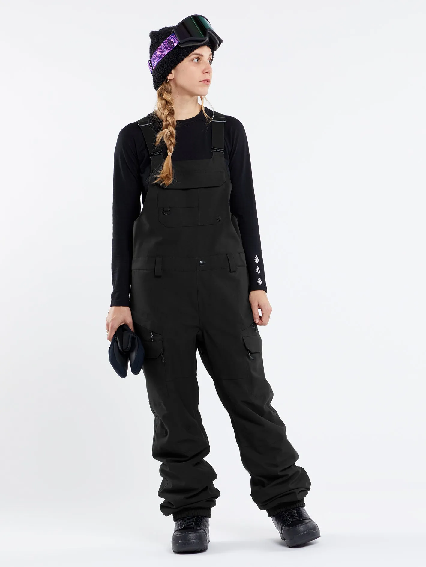 Creston 3Dstretch Bib Overall - BLACK