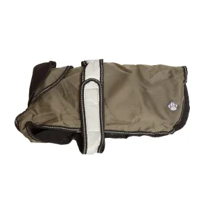 Danish Design 2 In 1 Khaki Dog Coat