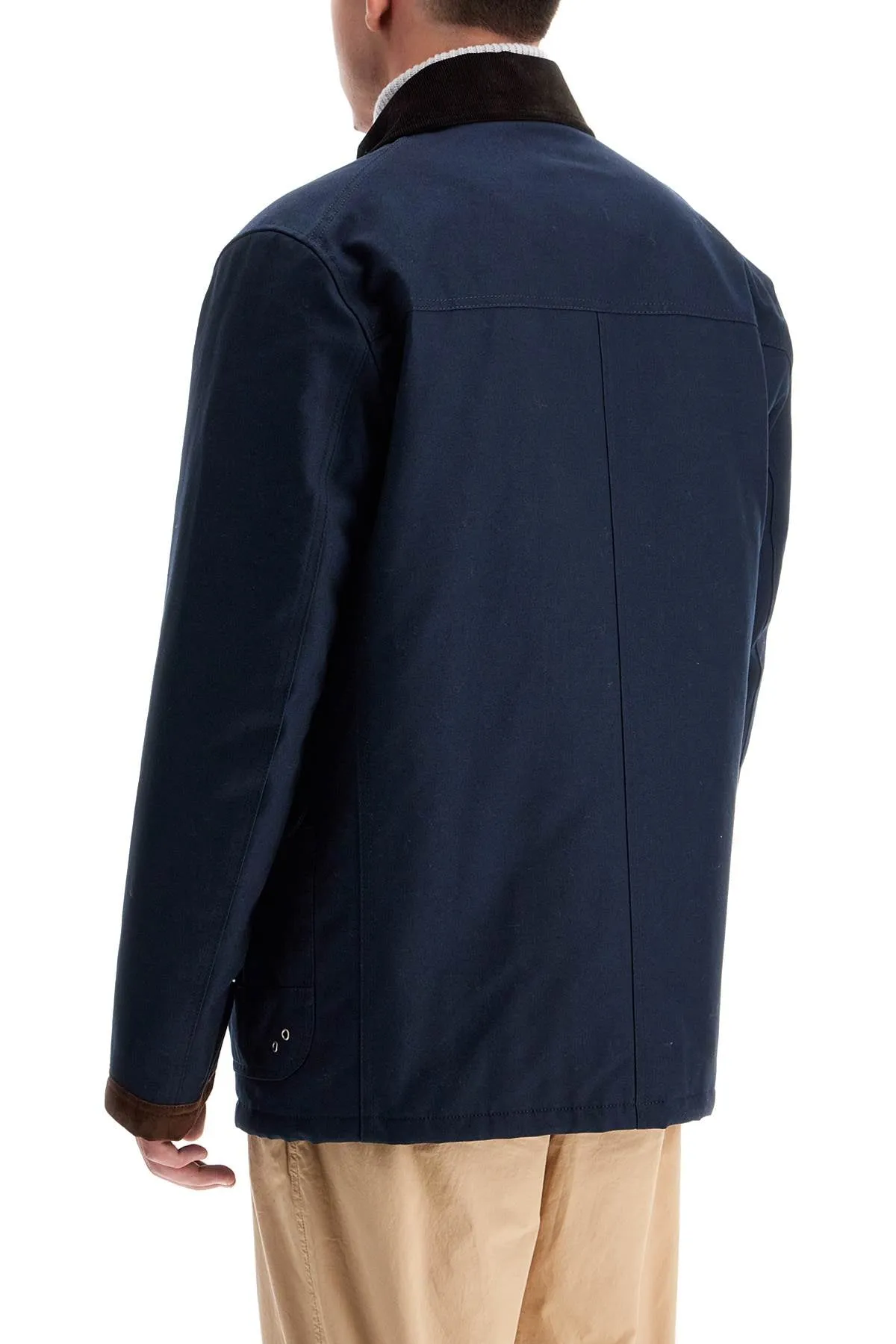 Fay Archive 4-Hook Canvas Jacket With Classic