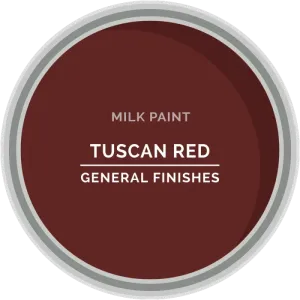 General Finishes Milk Paint, Tuscan Red