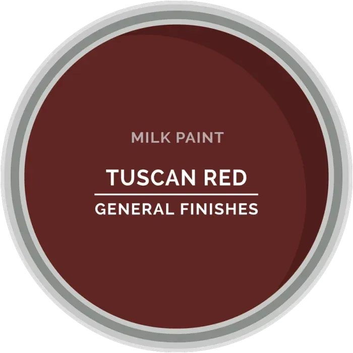 General Finishes Milk Paint, Tuscan Red