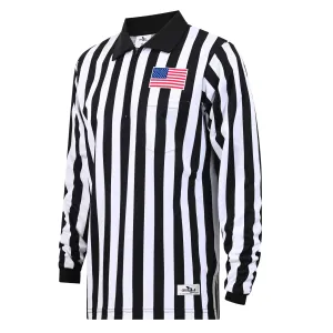 GR8 Call 1" Stripe StormSkin Foul Weather Football Referee LS Shirt/Jacket