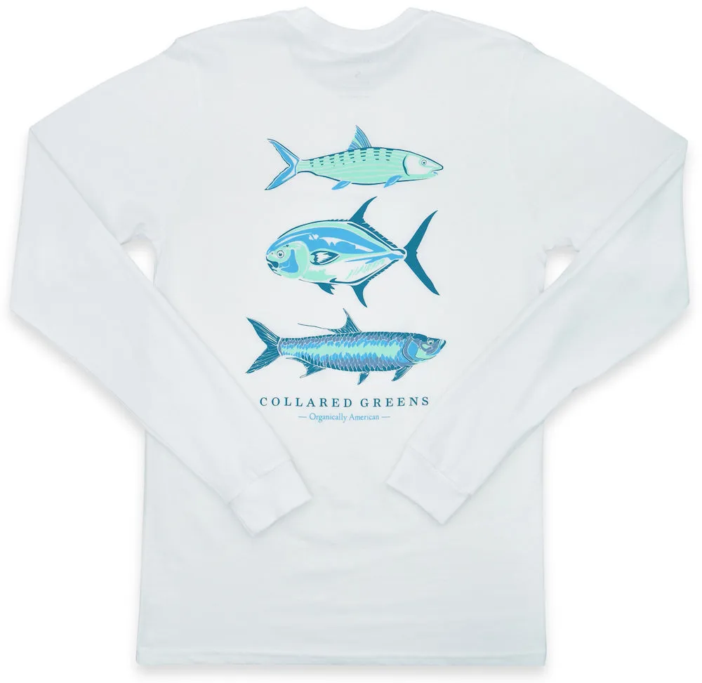 Grand Slam: Long Sleeve T-Shirt - White