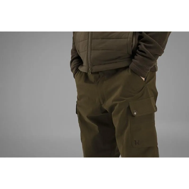 Harkila Retrieve HWS Mens Waterproof Trousers - Warm Olive