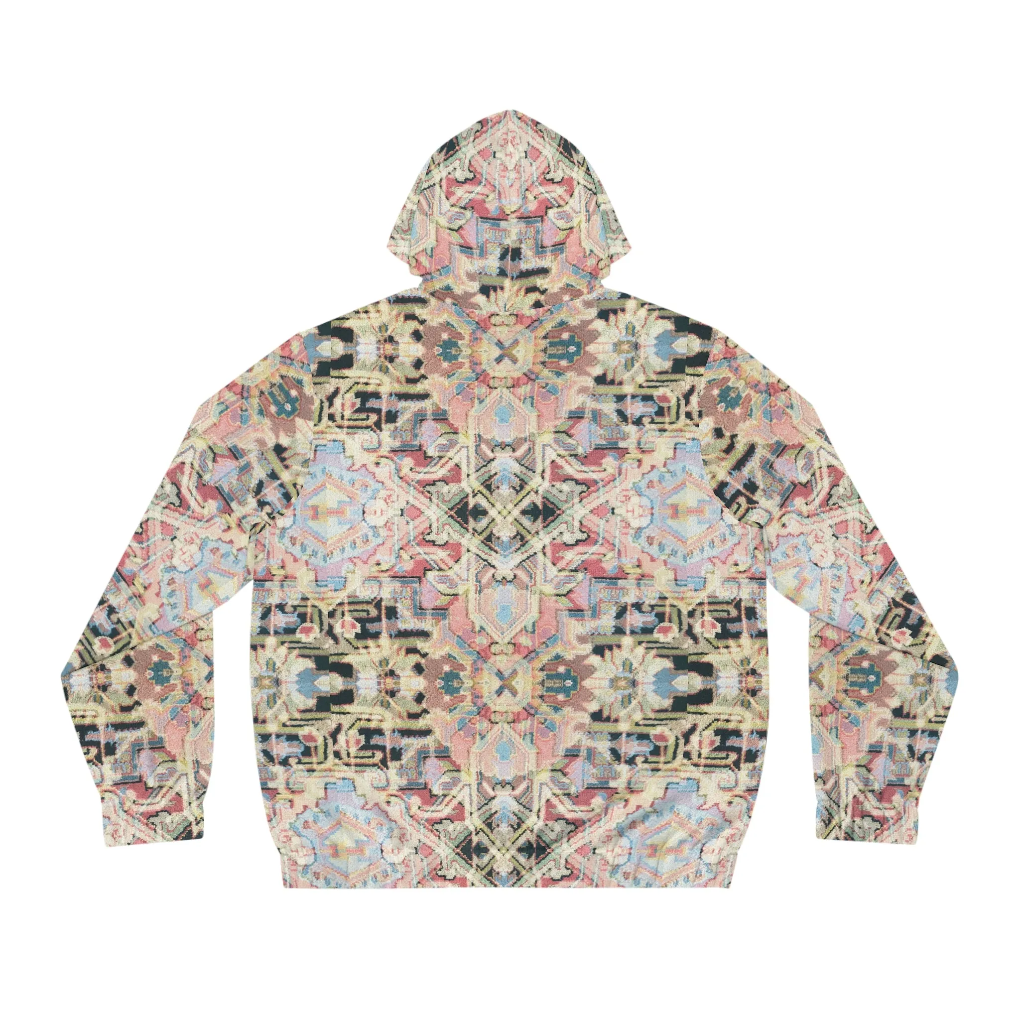 “Interwoven” - All Over Graphic Zip-Up Hoodie by Artist David Hilborn