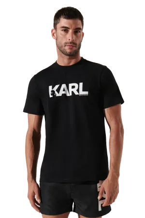 Karl Logo Beach T-Shirt*