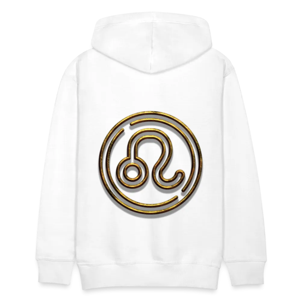 Leo 3D Gold Men’s Premium Hoodie