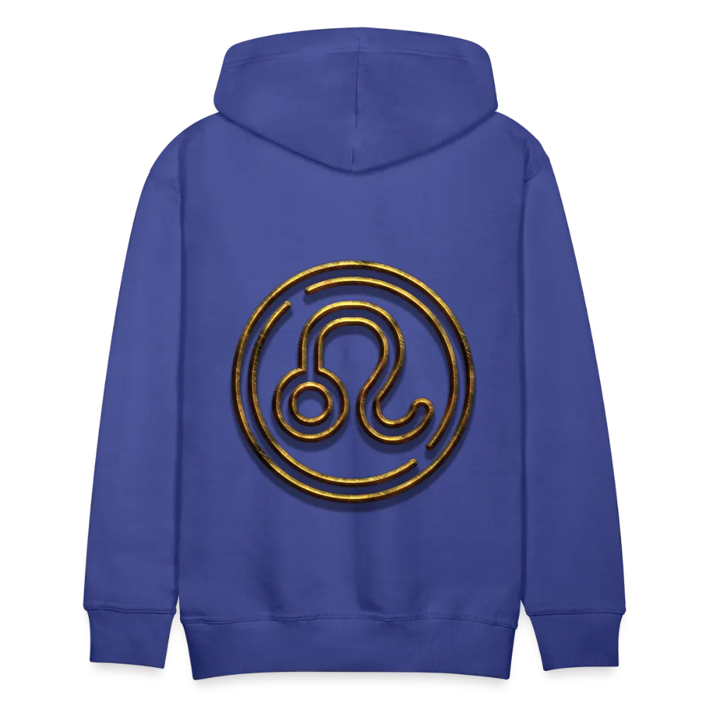 Leo 3D Gold Men’s Premium Hoodie