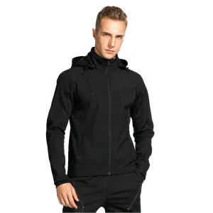 Motorcycle Fleeced Jacket With Hood / Windproof Clothing for Men