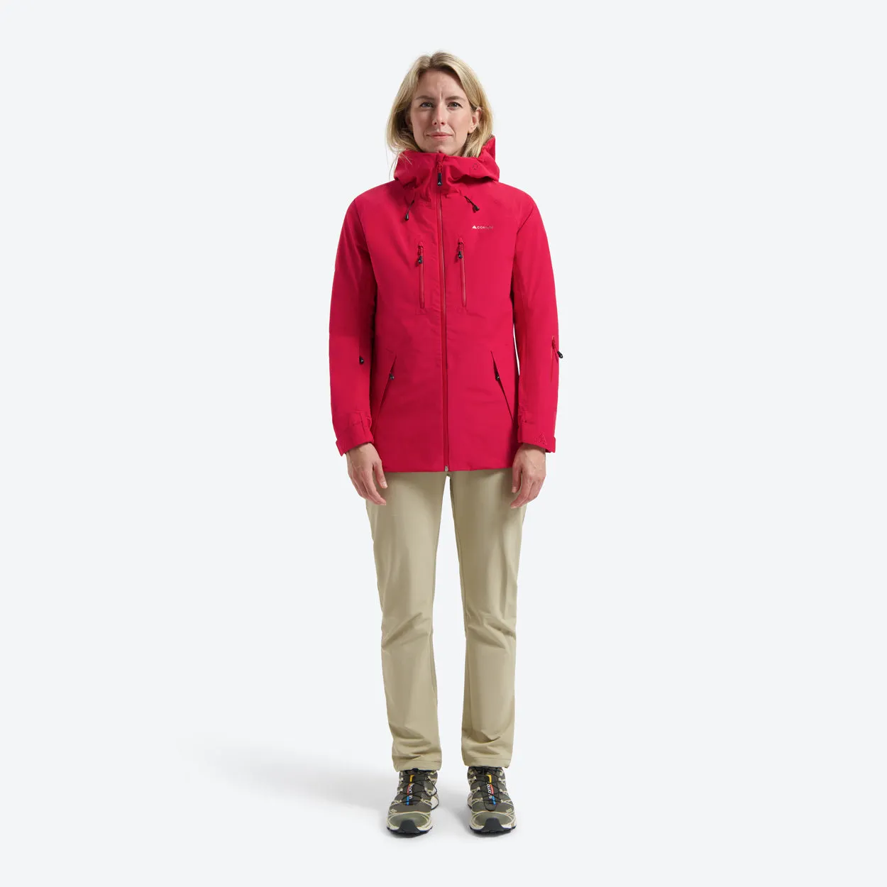 Mountain Hardshell Jacket Chili Red | Womens