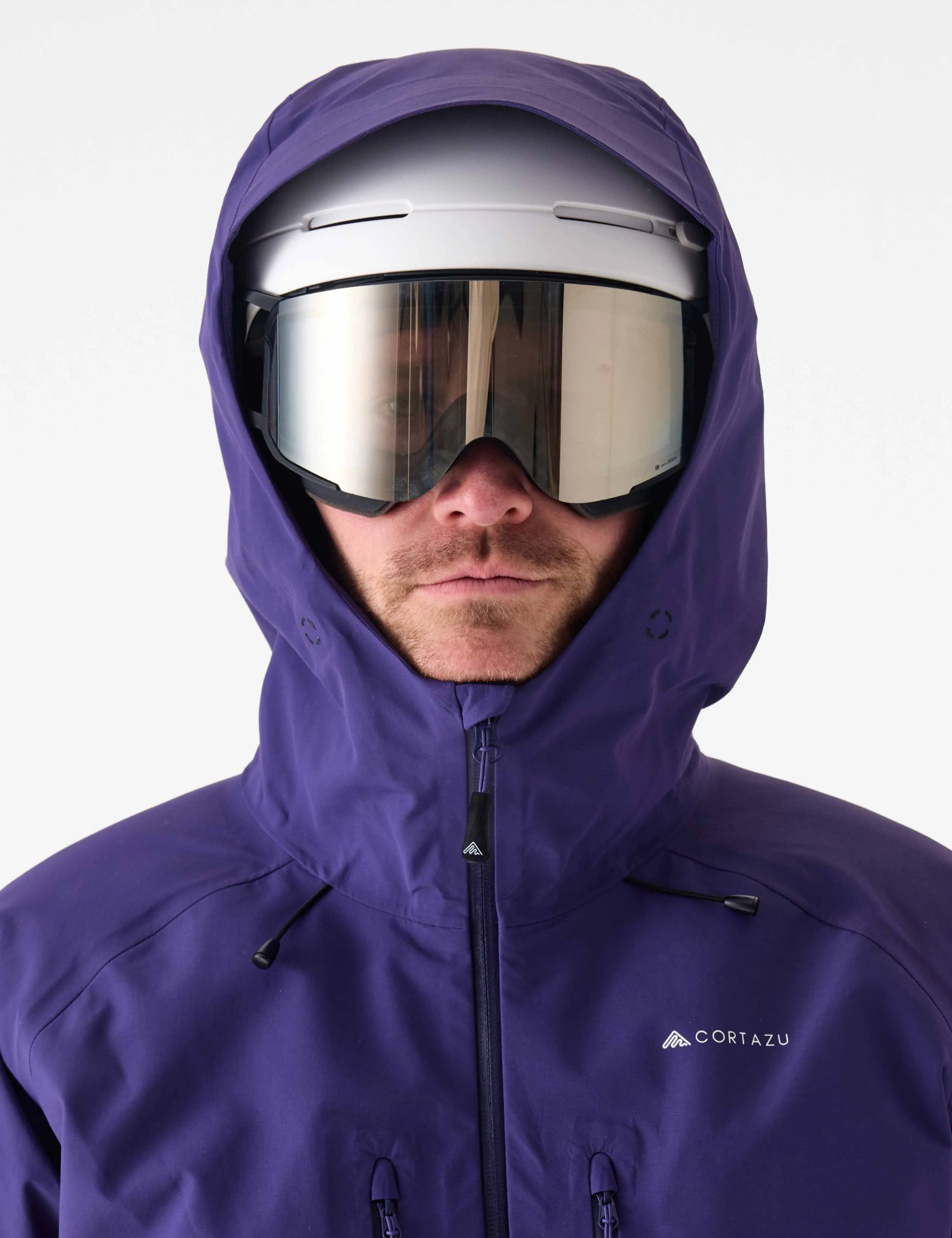 Mountain Hardshell Jacket Purple | Mens