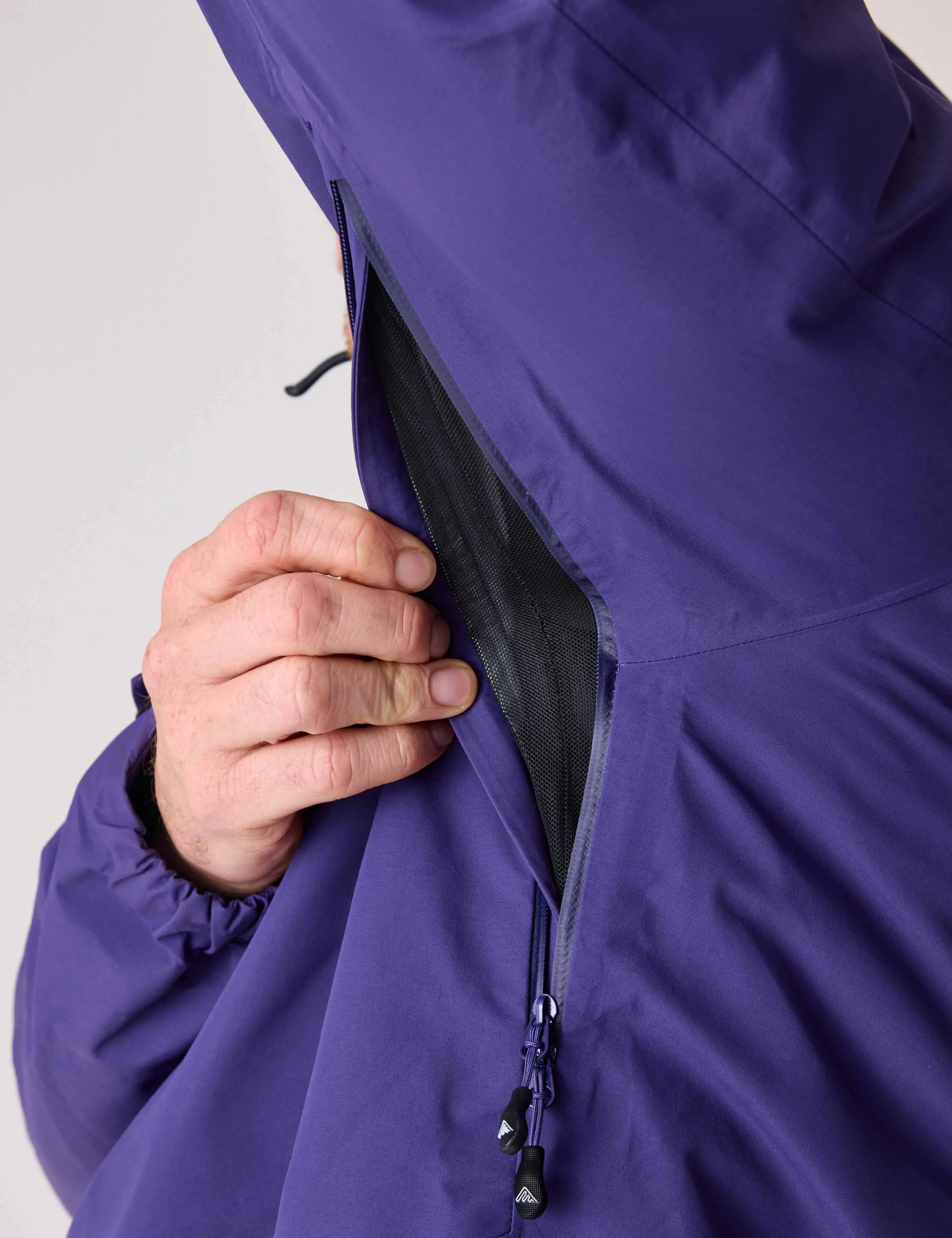 Mountain Hardshell Jacket Purple | Mens