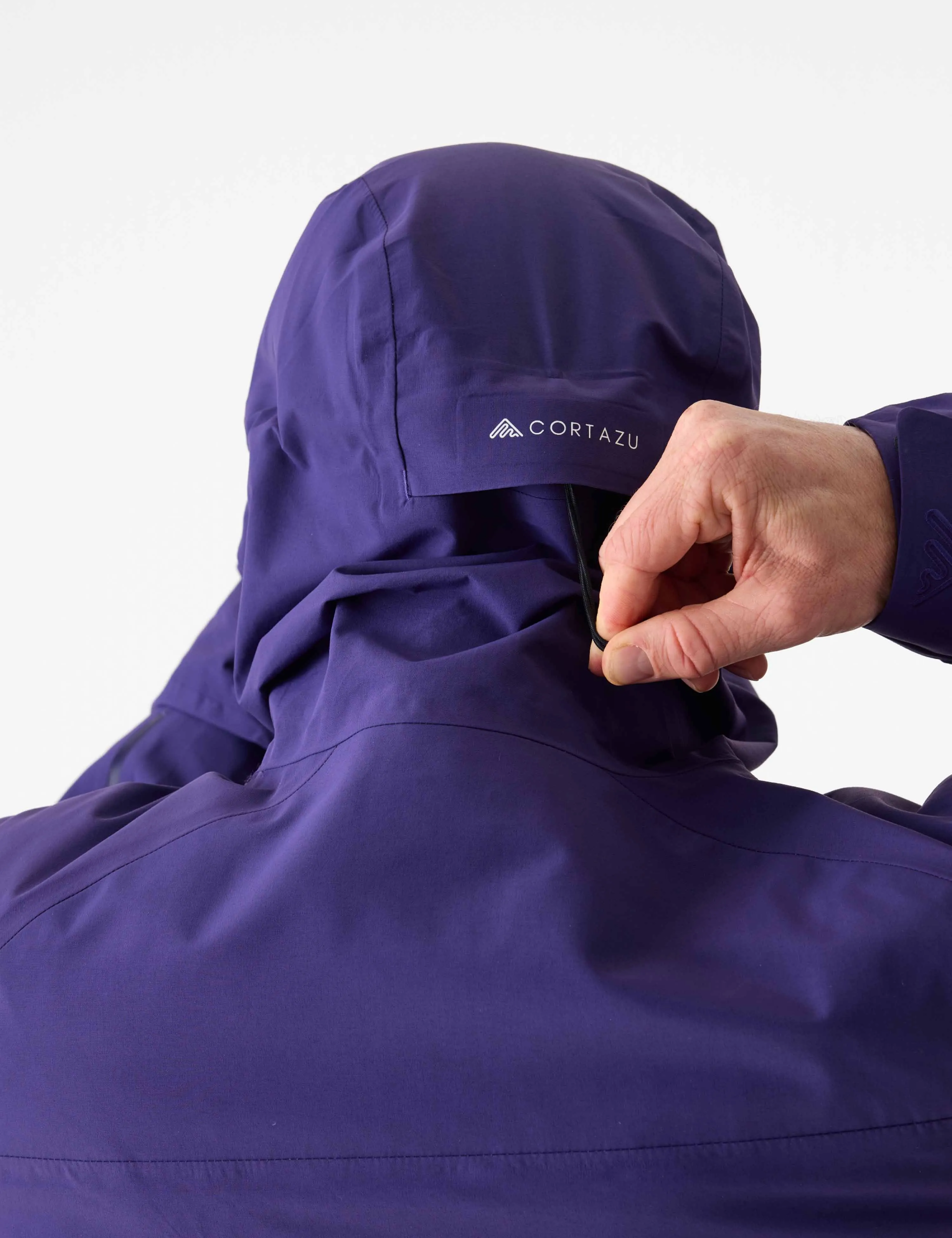 Mountain Hardshell Jacket Purple | Mens