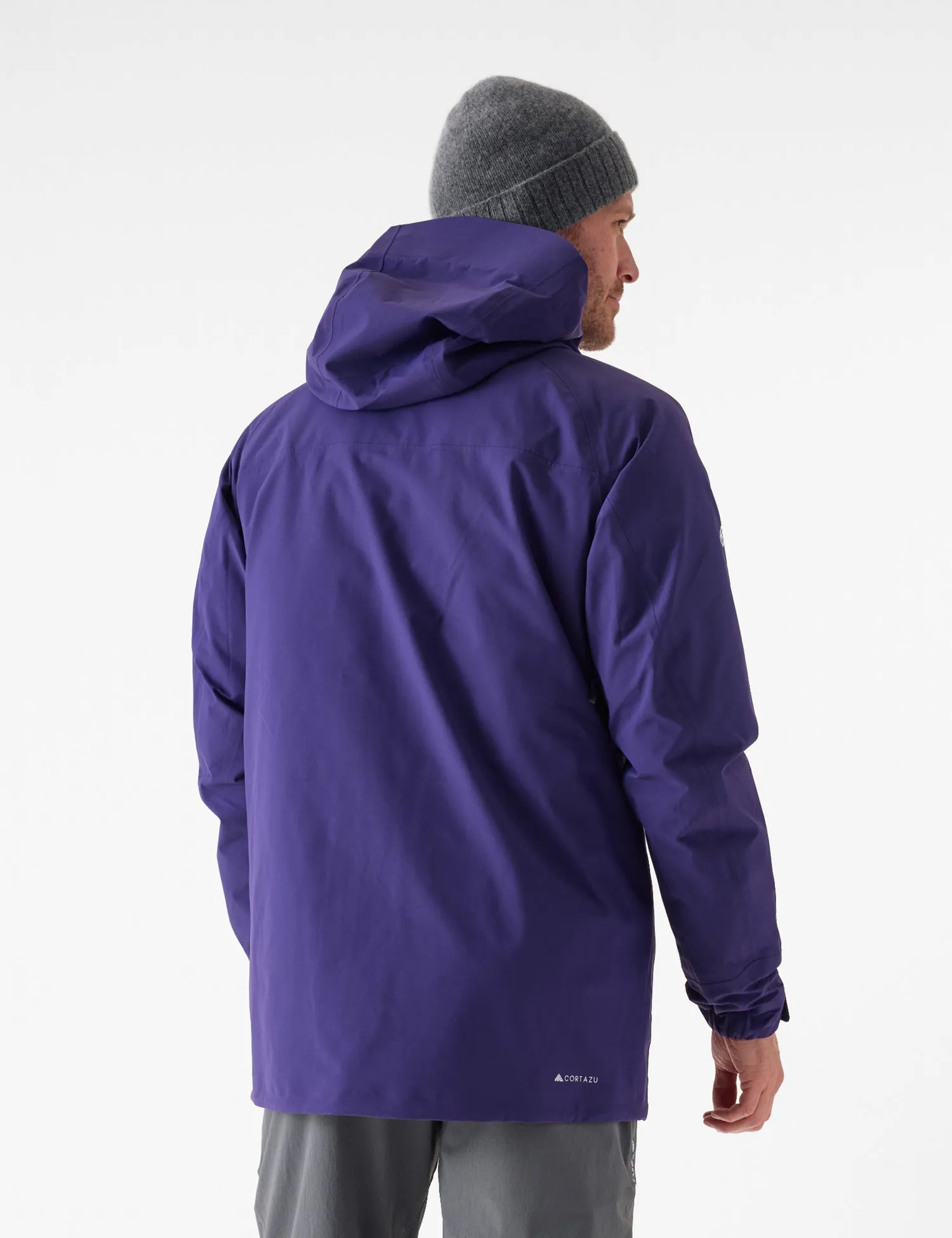 Mountain Hardshell Jacket Purple | Mens