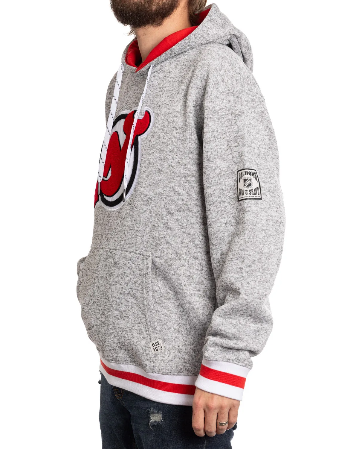 NHL Surf & Skate New Jersey Devils "Muskoka Style" Striped Hoodie