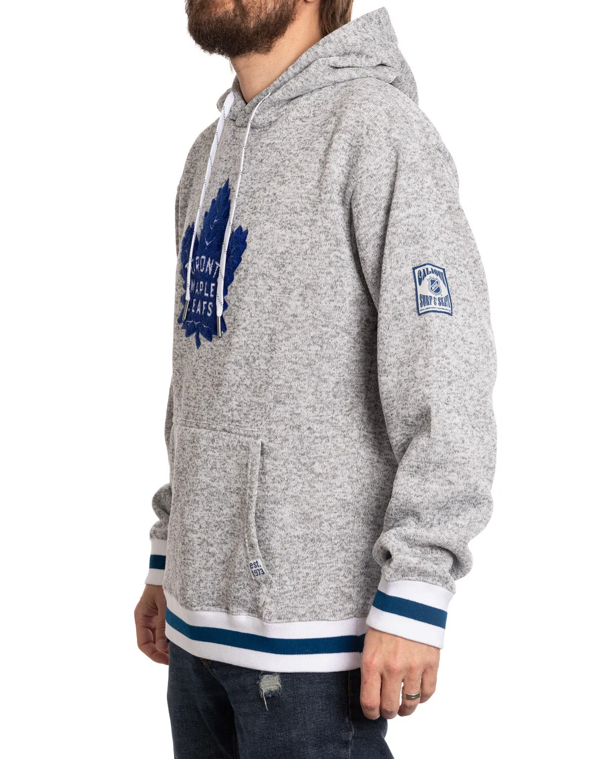 NHL Surf & Skate Toronto Maple Leafs "Muskoka Style" Striped Hoodie