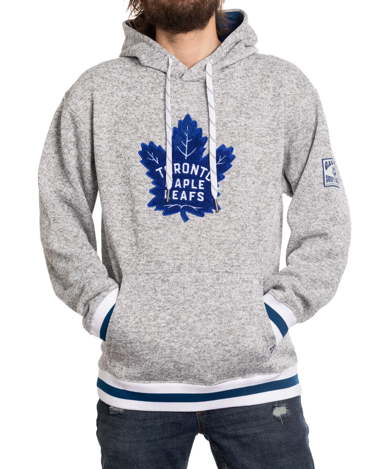 NHL Surf & Skate Toronto Maple Leafs "Muskoka Style" Striped Hoodie