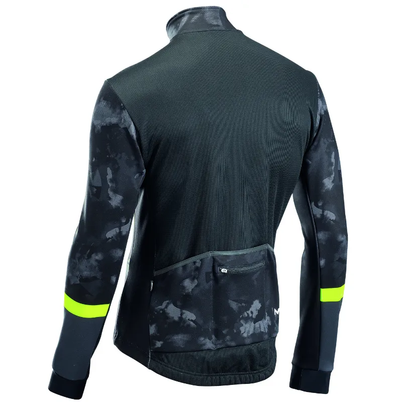 Northwave Blade Total Protection Jacket - Camo/Yellow Fluo