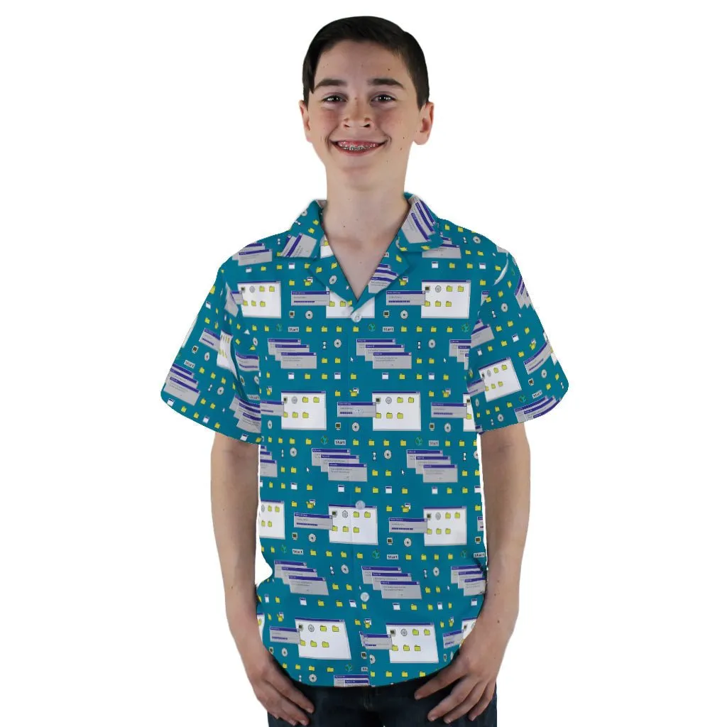 Pattern98 Youth Hawaiian Shirt