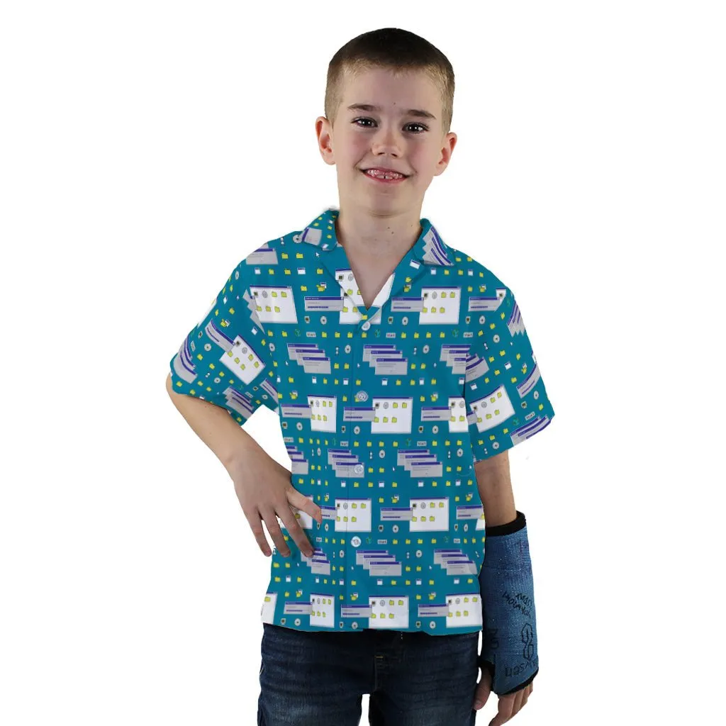 Pattern98 Youth Hawaiian Shirt