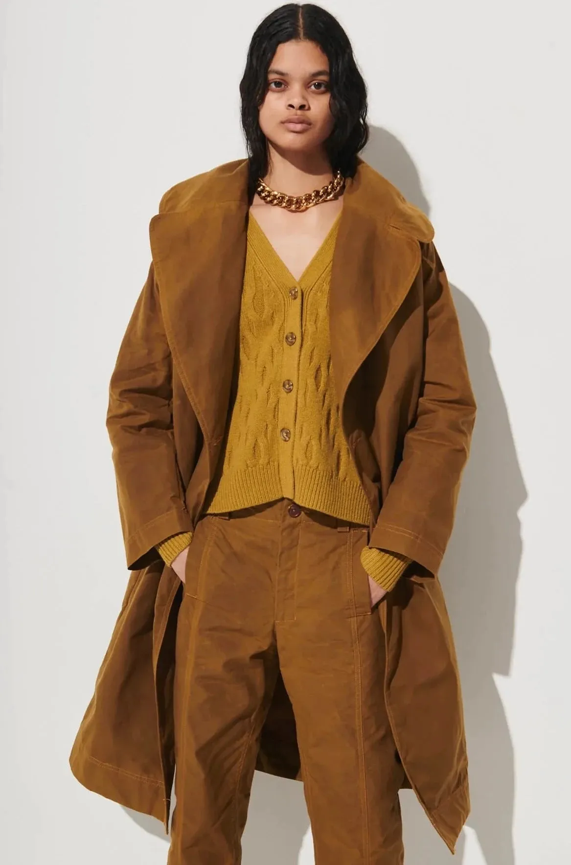 Release Coat, Brown