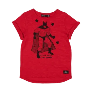 ROCK YOUR BABY - SUPER BEST FRIEND RED T SHIRT