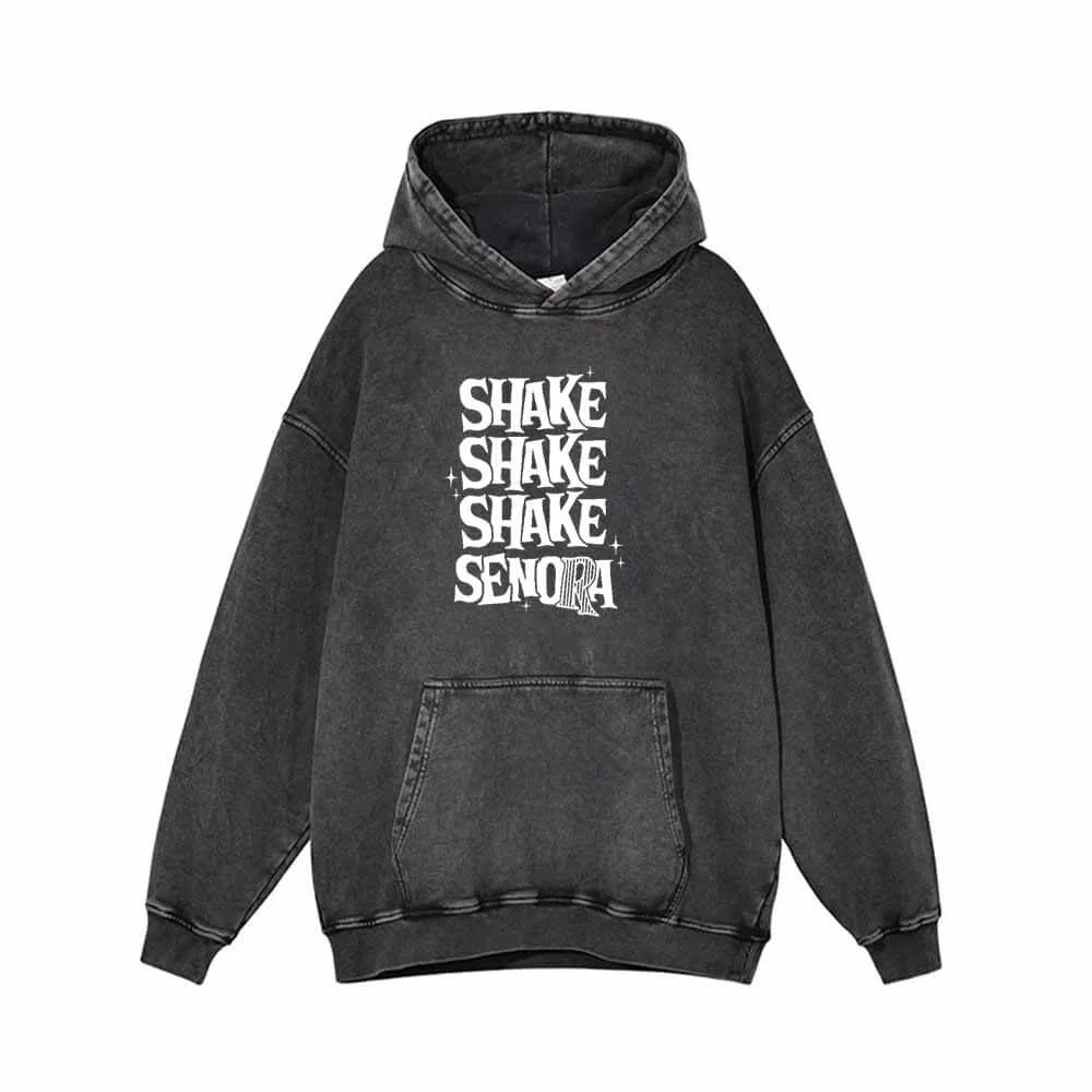 Shake And Senora Vintage Washed Hoodie