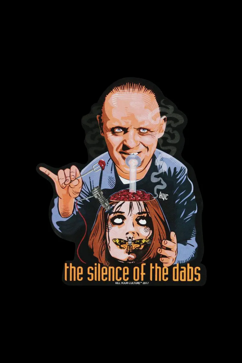 Silence of the Dabs Sticker