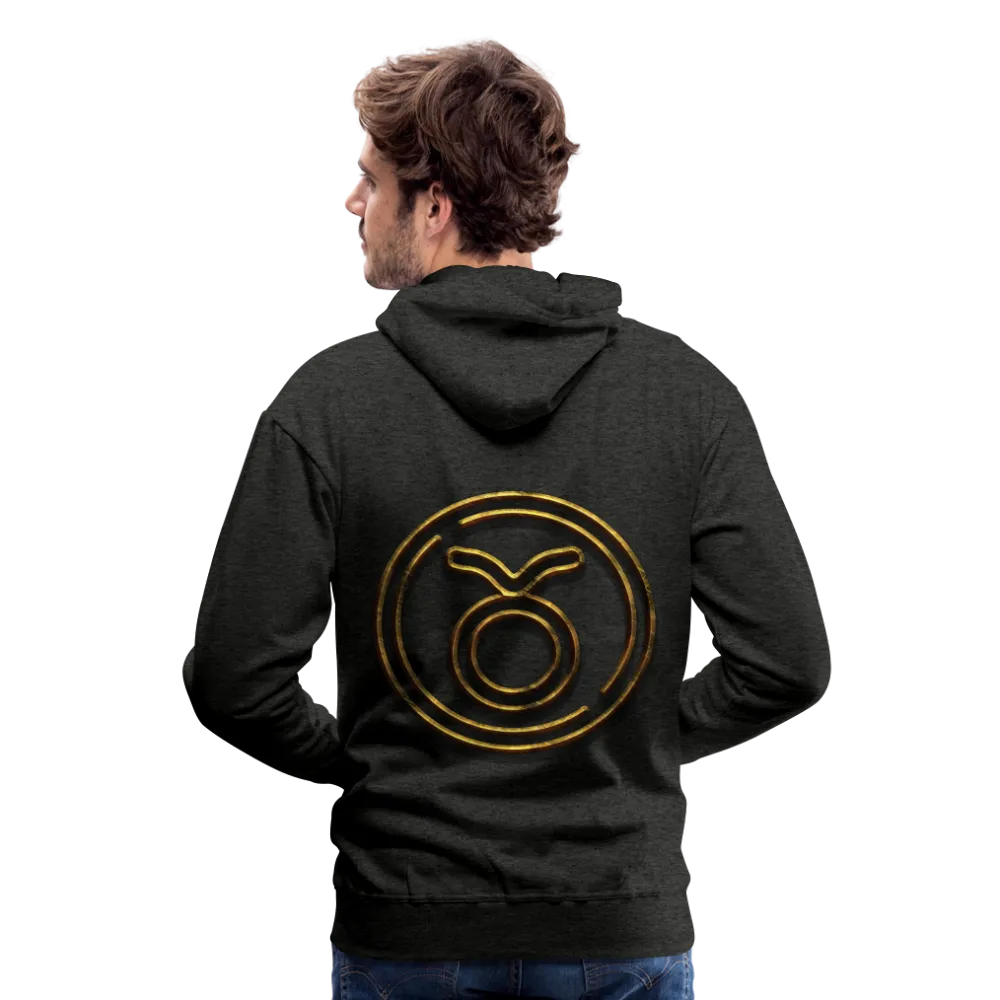 Taurus 3D Gold Men’s Premium Hoodie