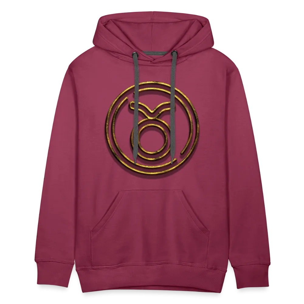 Taurus 3D Gold Men’s Premium Hoodie