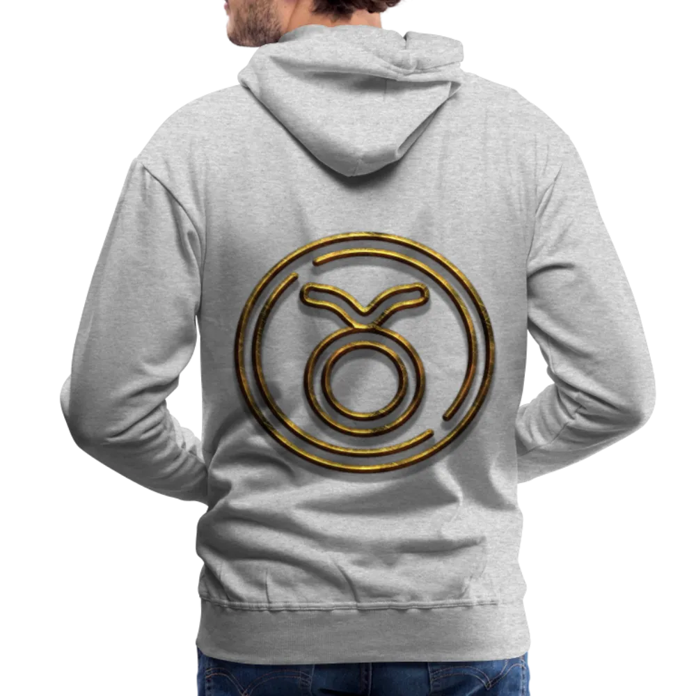 Taurus 3D Gold Men’s Premium Hoodie