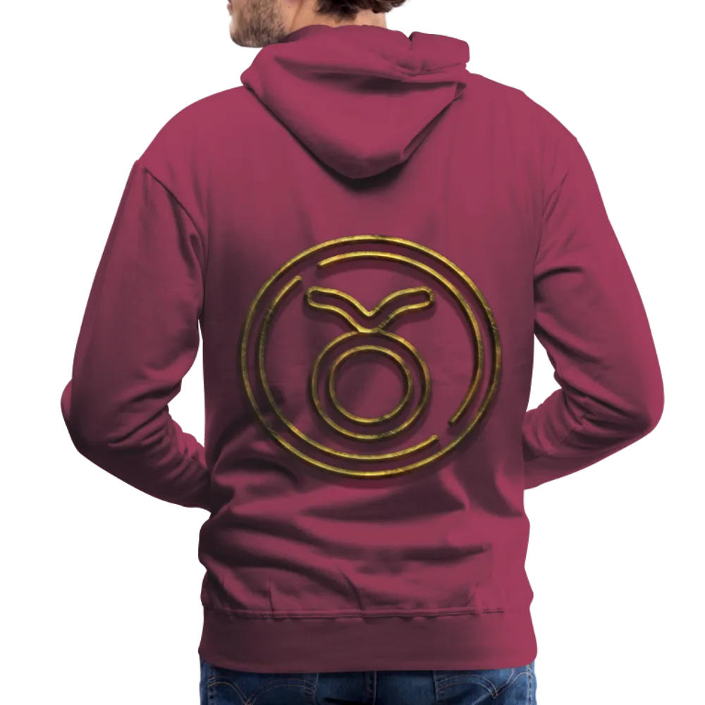 Taurus 3D Gold Men’s Premium Hoodie