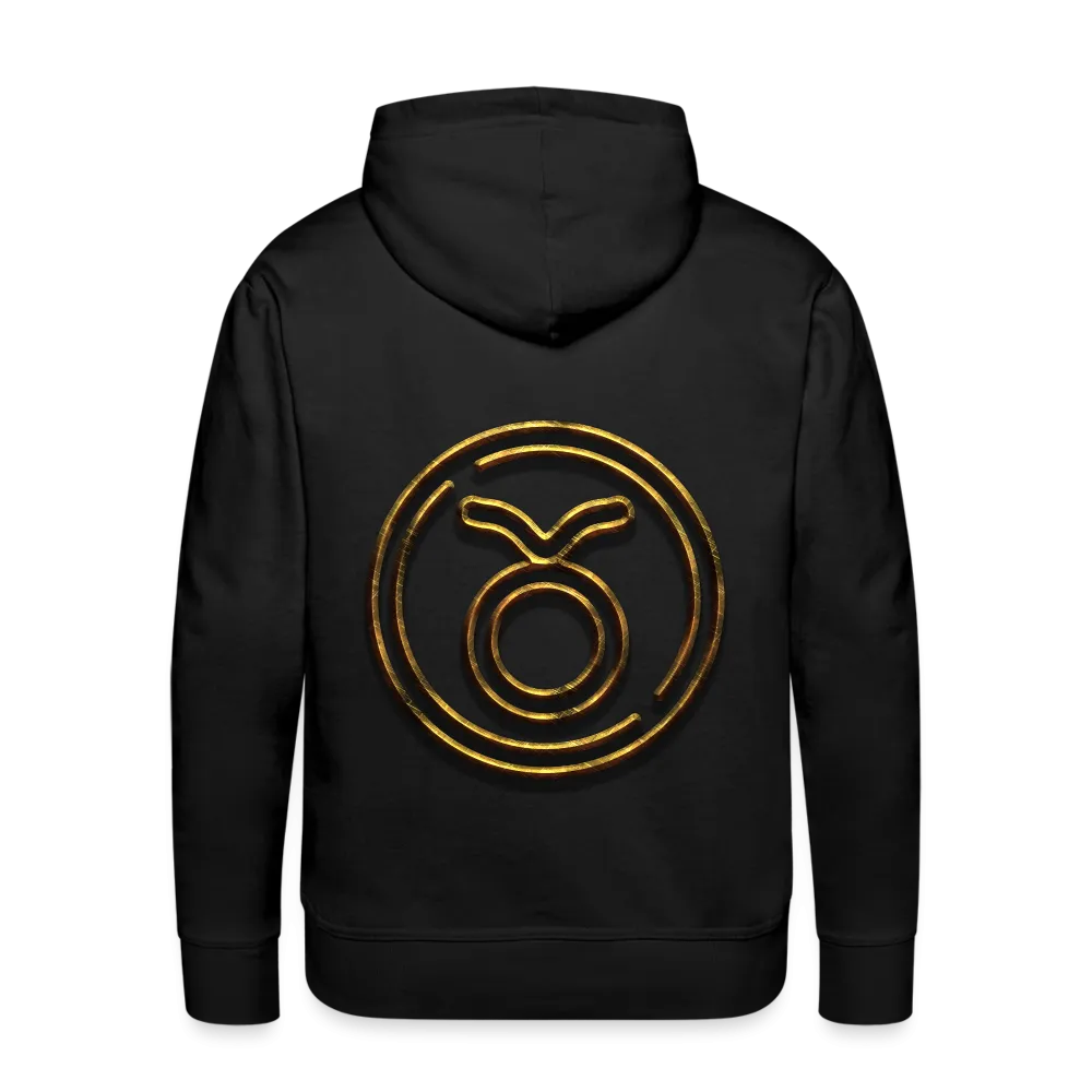 Taurus 3D Gold Men’s Premium Hoodie