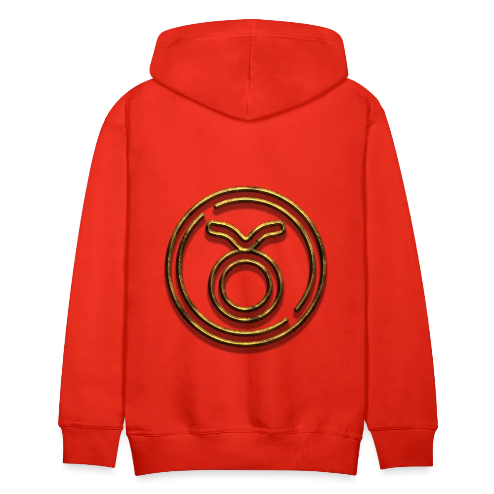 Taurus 3D Gold Men’s Premium Hoodie