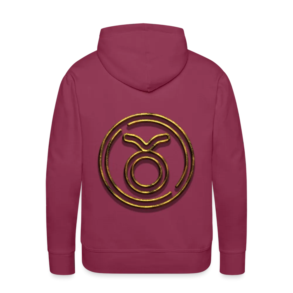 Taurus 3D Gold Men’s Premium Hoodie