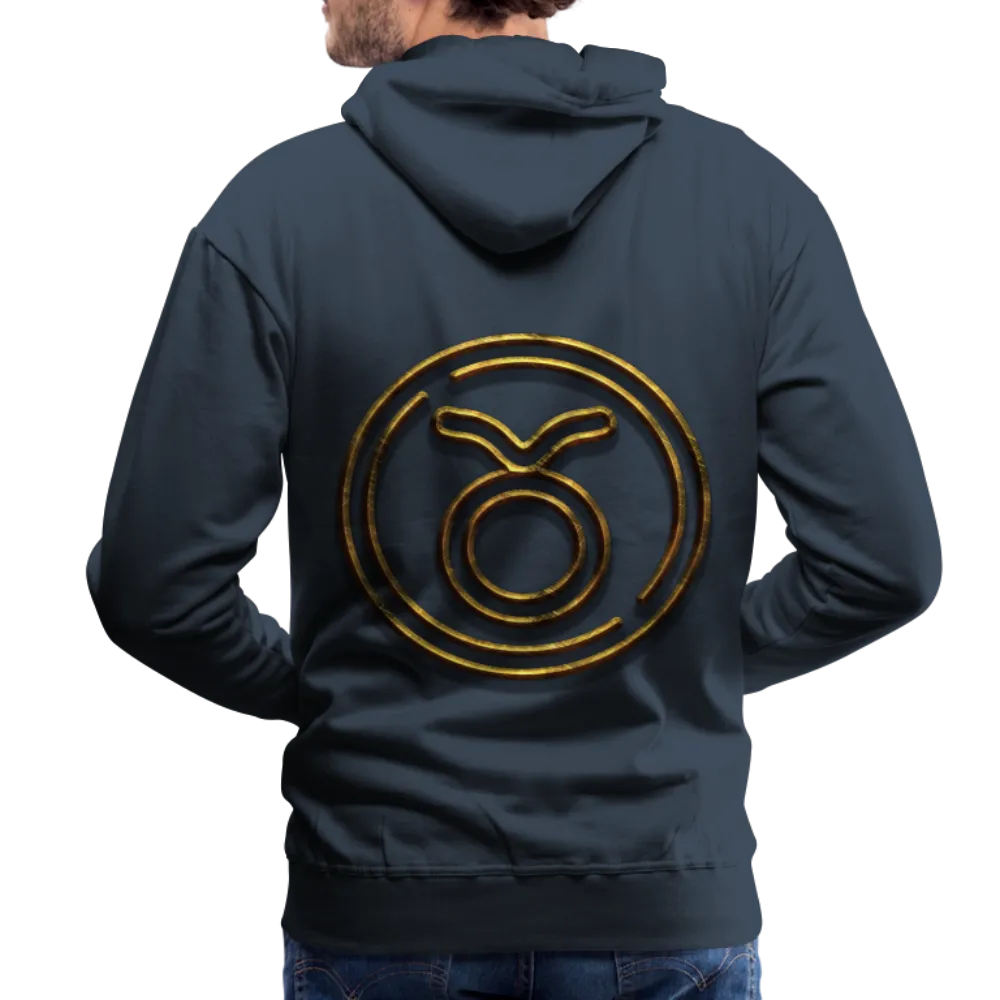 Taurus 3D Gold Men’s Premium Hoodie