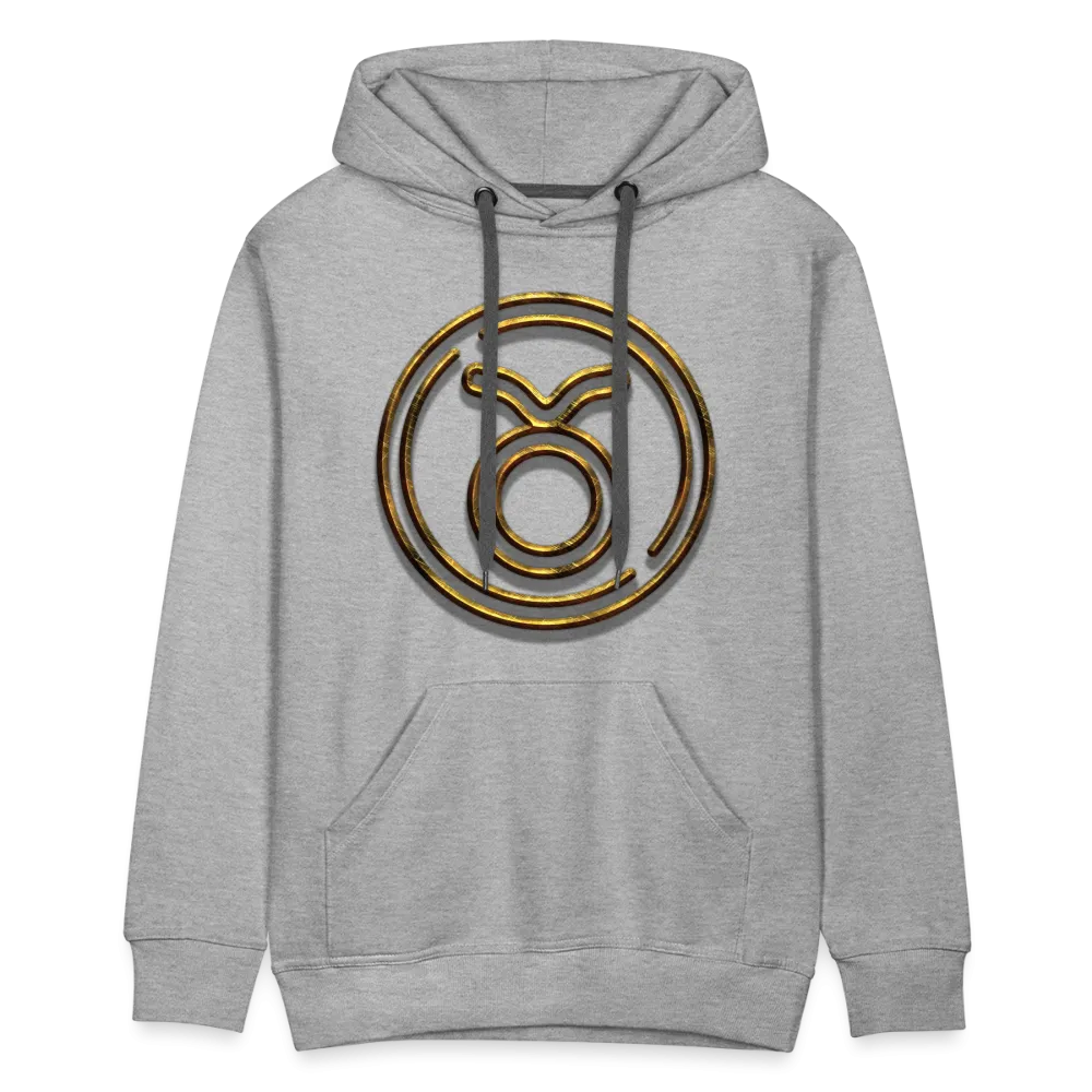 Taurus 3D Gold Men’s Premium Hoodie