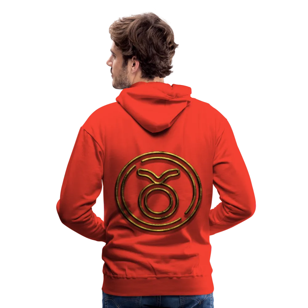 Taurus 3D Gold Men’s Premium Hoodie