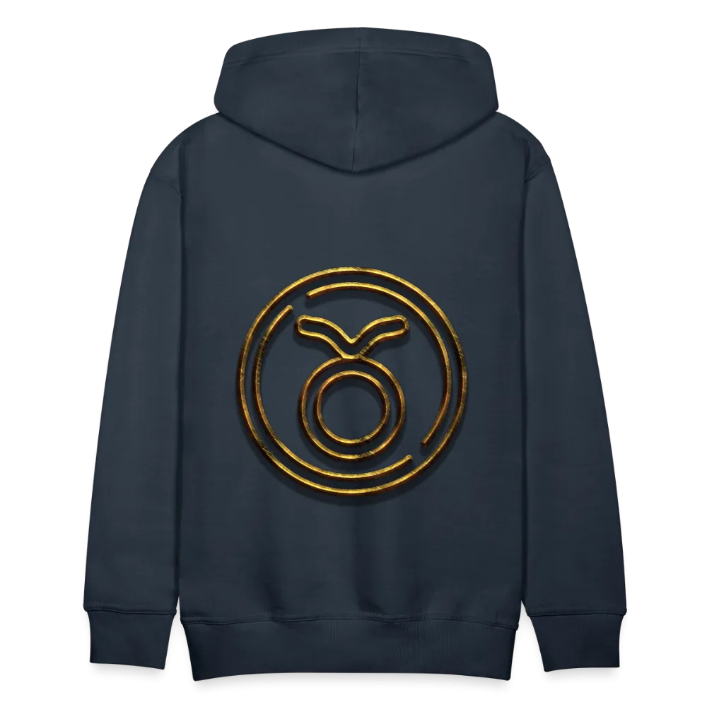 Taurus 3D Gold Men’s Premium Hoodie