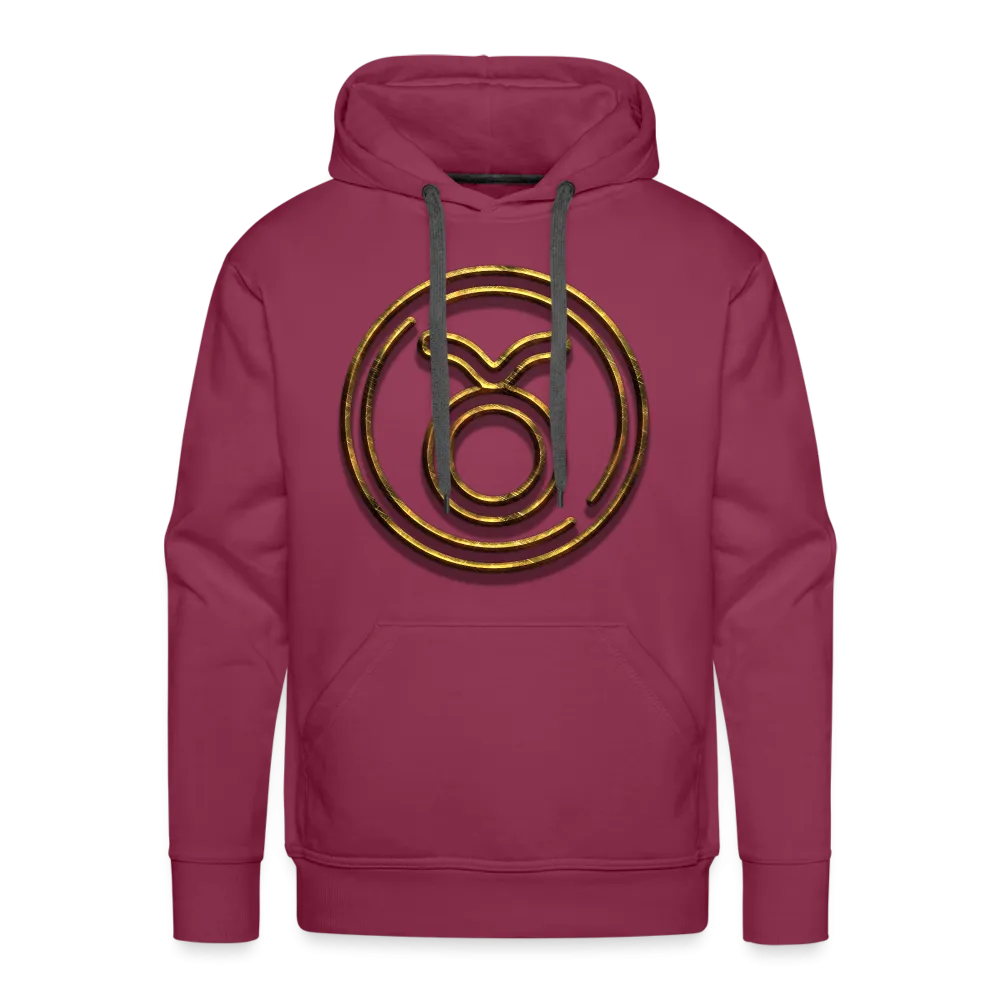 Taurus 3D Gold Men’s Premium Hoodie