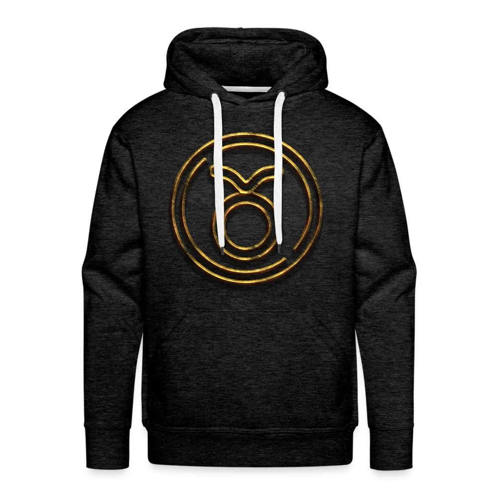 Taurus 3D Gold Men’s Premium Hoodie